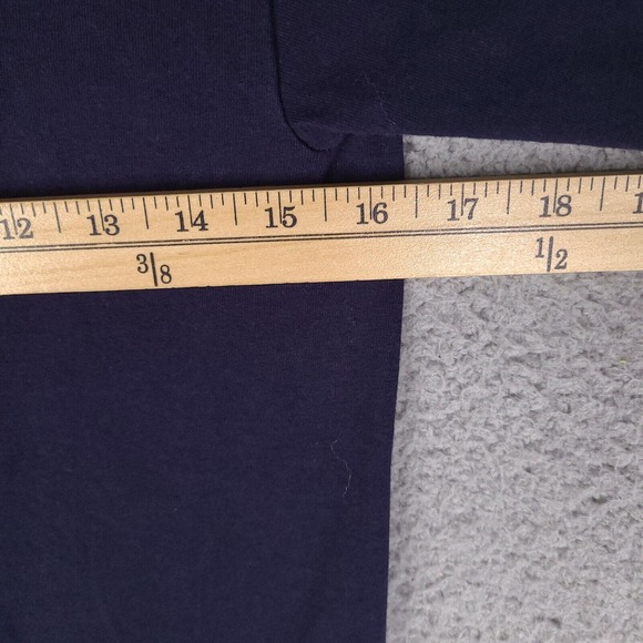 Oakwood University T-Shirt Adult Small Blue Champion Short Sleeve Cotton - Picture 9 of 11